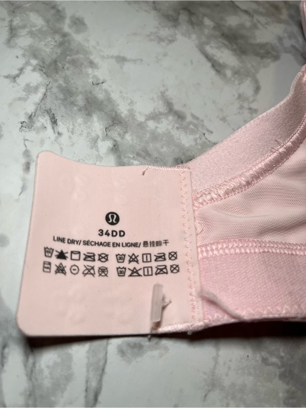 lululemon athletica Light Pink Wireless Molded-Cup Sports Bra - Picture 9 of 10